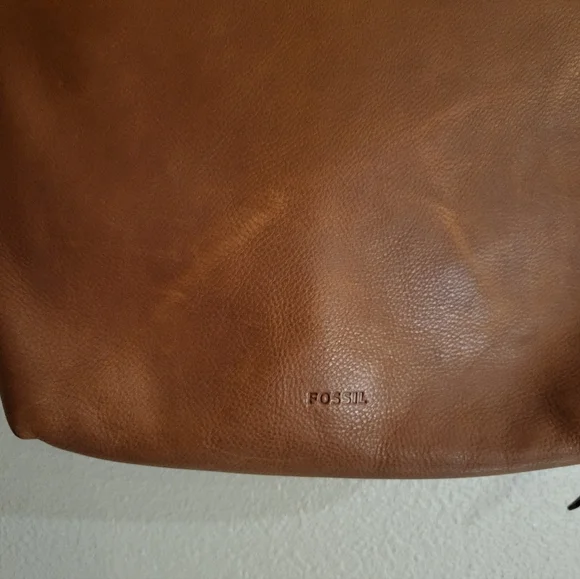 Fossil Harper Large Flap Leather Crossbody Bag - Picture 6 of 7